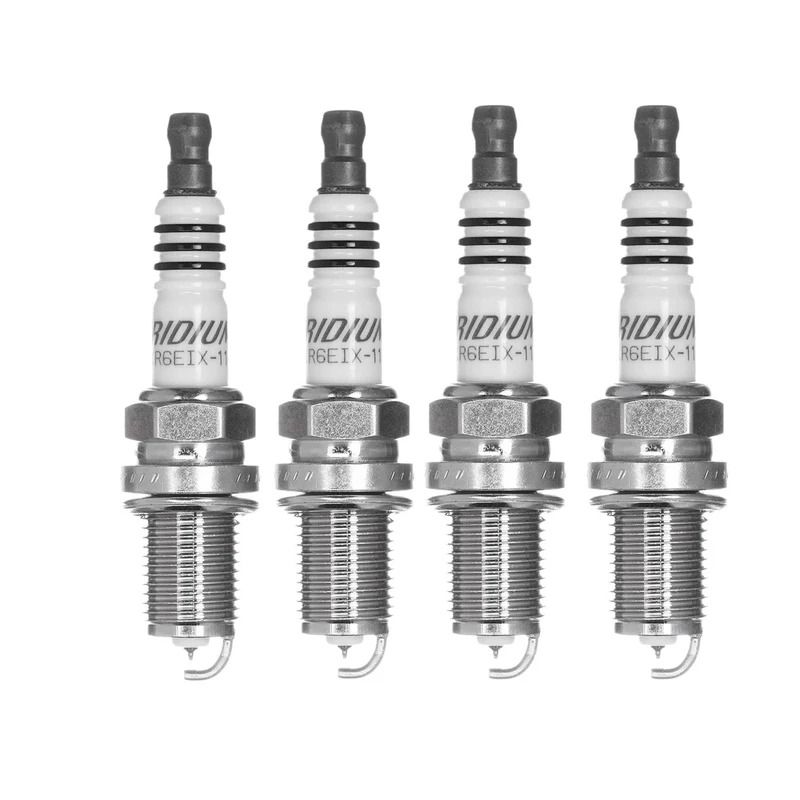 شمع خودرو ان جی کی  مدل سوزنی ایریدیوم کد bkr6eix 11 3764 مناسب برای رنو 21  بسته 4 عددی